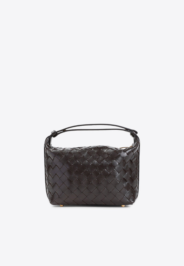 Mini Wallace Intrecciato Leather Shoulder Bag