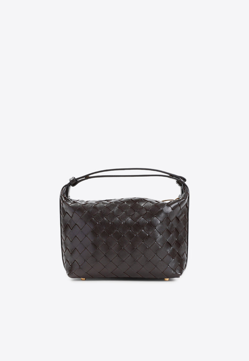 Mini Wallace Intrecciato Leather Shoulder Bag