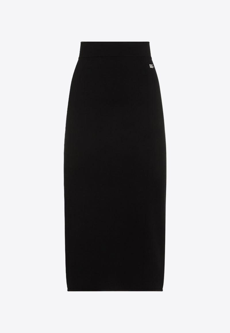 DG Knit Midi Pencil Skirt