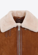 Shearling Leather Coat