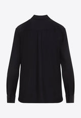 Long-Sleeved Wool Shirt