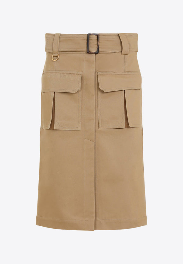 Cargo Midi Skirt