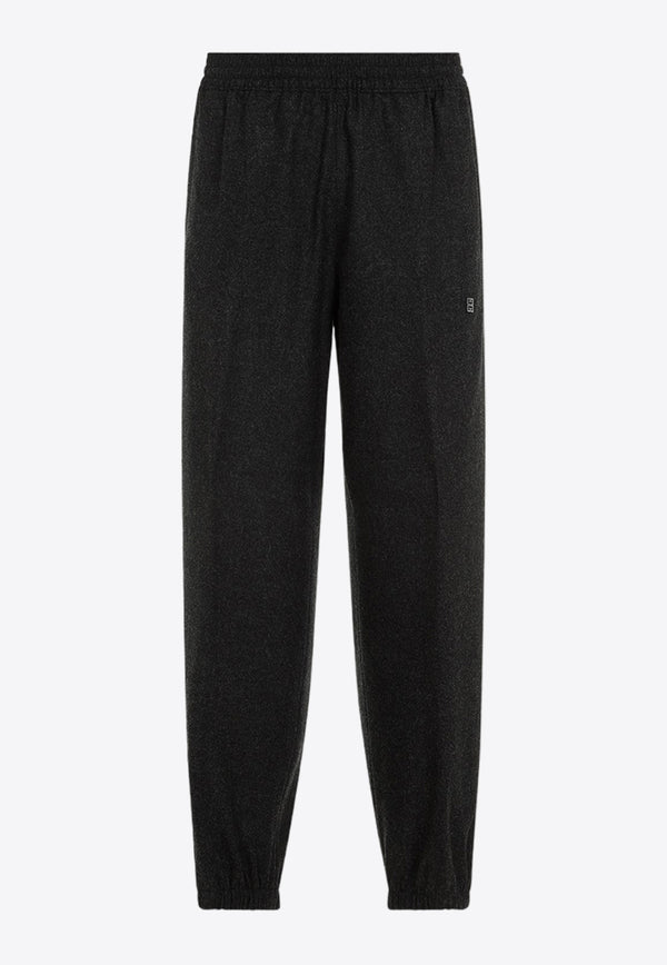 Logo Wool Track Pants