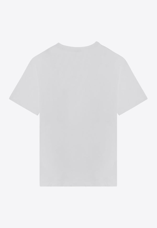 Dries Van Noten Basic Crewneck T-shirt White 0211019600/P_DRVNO-001