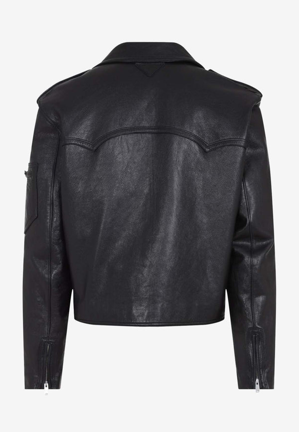 Leather Biker Jacket