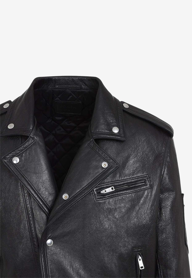 Leather Biker Jacket