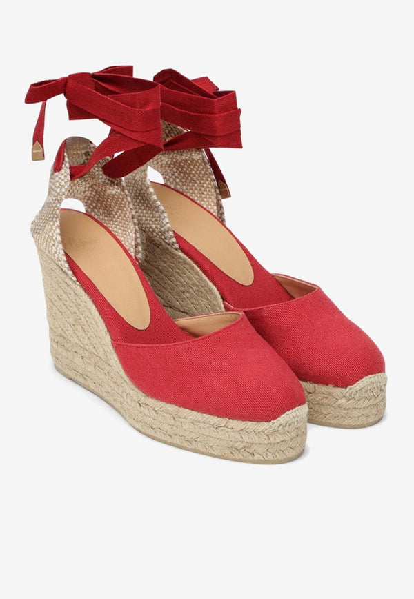 Castañer Carina 80 Lace-Up Espadrilles 021641CO/O_CASTA-604