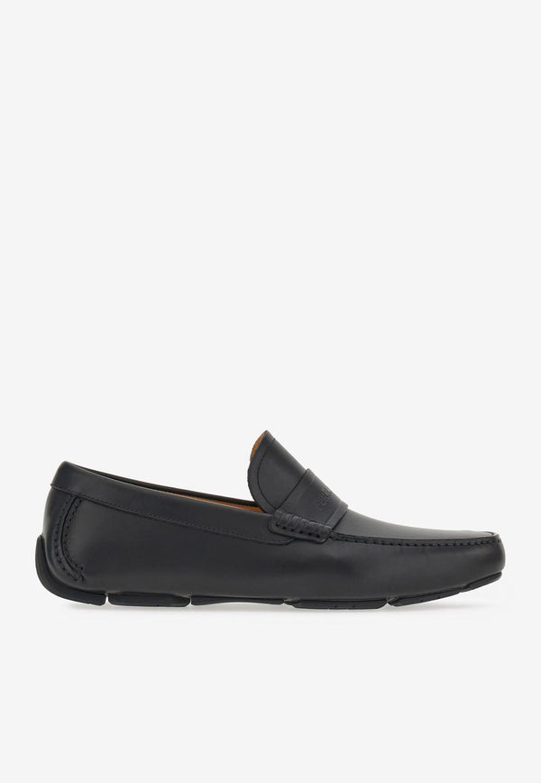 Salvatore Ferragamo Felix Driver Loafers Black 021656 FELIX 762654 NERO