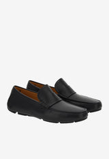 Salvatore Ferragamo Felix Driver Loafers Black 021656 FELIX 762654 NERO