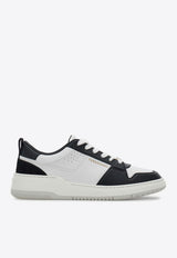 Salvatore Ferragamo Dennis Low-Top Sneakers 022376 DENNIS 770882 NERO Monochrome