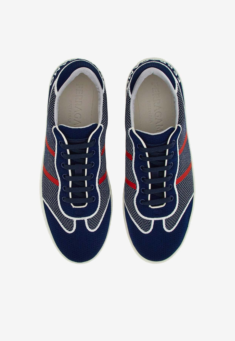 Salvatore Ferragamo Dedalo Low-Top Sneakers 022463 DEDALO 769343 LONDON/ROYAL