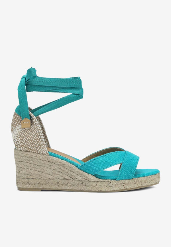 Castañer Bailey 50 Espadrille Wedge Sandals Blue 025632CO/Q_CASTA-322