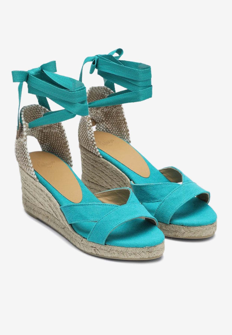 Castañer Bailey 50 Espadrille Wedge Sandals Blue 025632CO/Q_CASTA-322