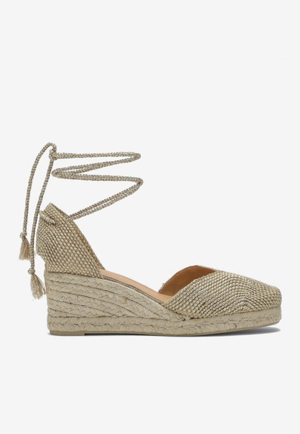 Castañer Cora 70 Wedge Espadrilles Natural 025742CO/Q_CASTA-3000