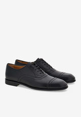 Salvatore Ferragamo Cortez Oxford Lace-Up Shoes 027995 CORTEZ 775110 NERO Black