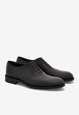 Salvatore Ferragamo Belfast Leather Oxford Shoes Black 029281 BELFAST 778743 NERO