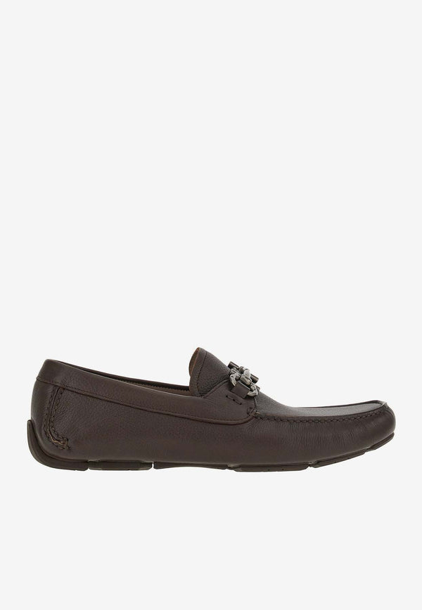 Salvatore Ferragamo Parigi Driving Loafers 02C398 PARIGI NEW 755611 T MORO