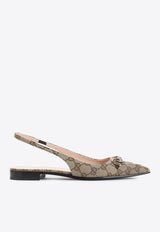 Erin Slingback Pointed-Toe Flats