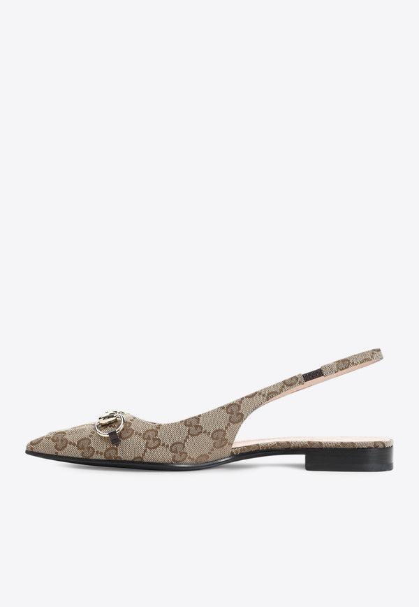 Erin Slingback Pointed-Toe Flats