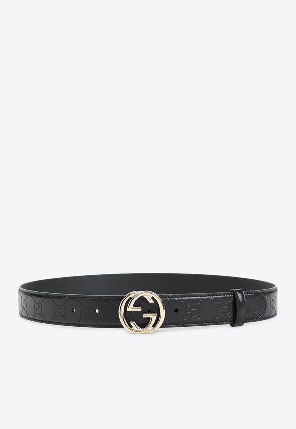 Guccissima Leather Belt