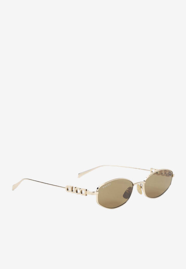 Monogram Oval Sunglasses