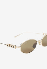 Monogram Oval Sunglasses