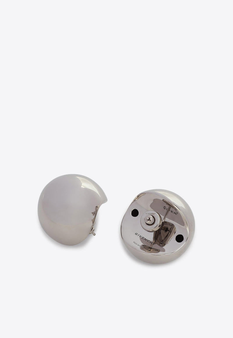 Spherical Curve Stud Earrings