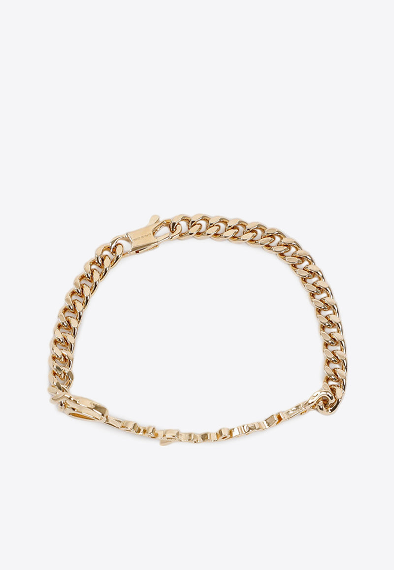 La Gourmette Logo Lettering Bracelet