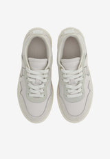 Salvatore Ferragamo Dania Gancini Low-Top Sneakers 030576 DANIA 770225 BIANCO OTTICO