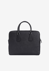 Saffiano Leather Briefcase