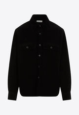 Long-Sleeved Corduroy Overshirt