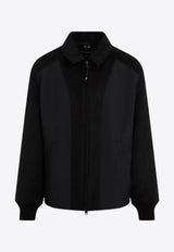 Melton Zip-Up Jacket