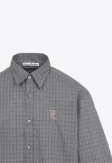 Micro Check Short-Sleeved Shirt