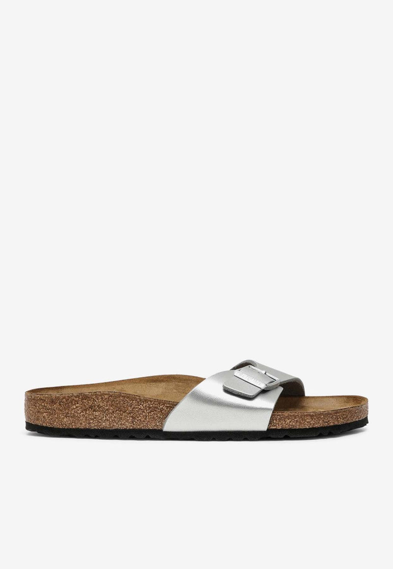 Birkenstock Madrid Leather Flat Sandals 040413LE/O_BIRKE-SI