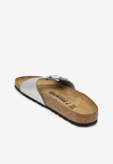 Birkenstock Madrid Leather Flat Sandals 040413LE/O_BIRKE-SI