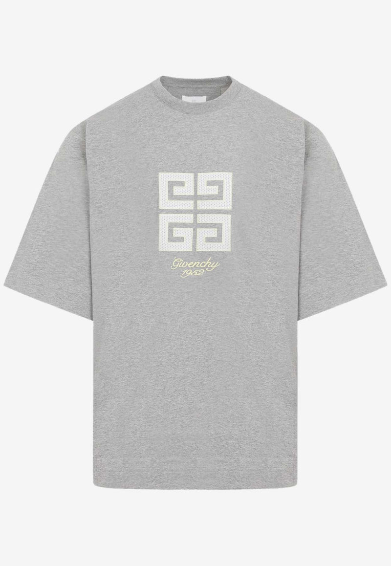 4G Logo-Embroidered T-shirt