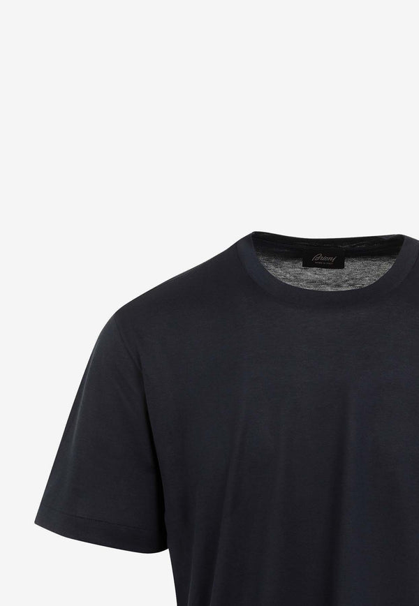 Silk-Blend Crewneck T-shirt