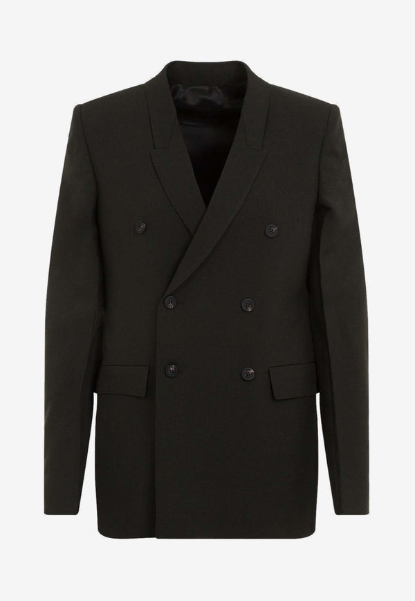 Wool Double-Breasted Blazer