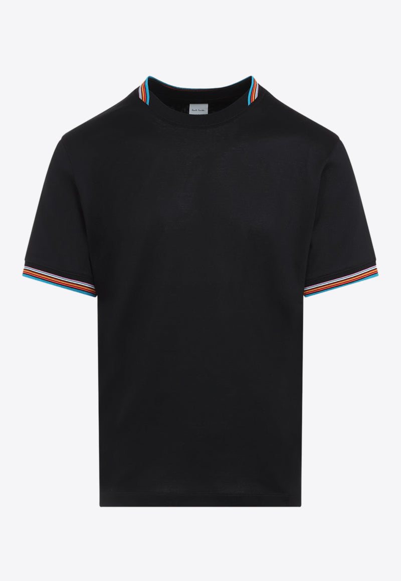 Signature Stripe Trim T-shirt