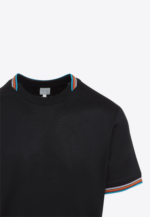 Signature Stripe Trim T-shirt