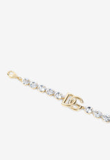 Crystal-Embellished DG Bracelet