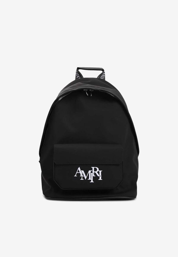 Staggered Logo Backpack