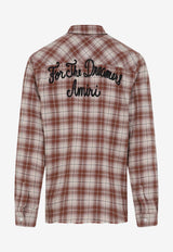 Shotgun Flannel Check Long-Sleeved Shirt