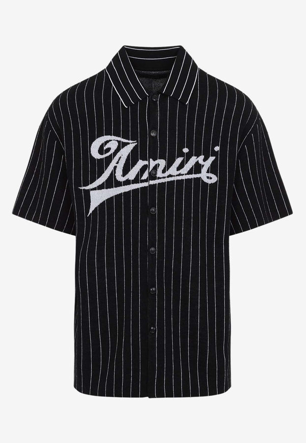 Pinstripe Logo Shirt