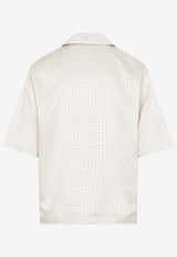 Quad Jacquard Bowling Shirt