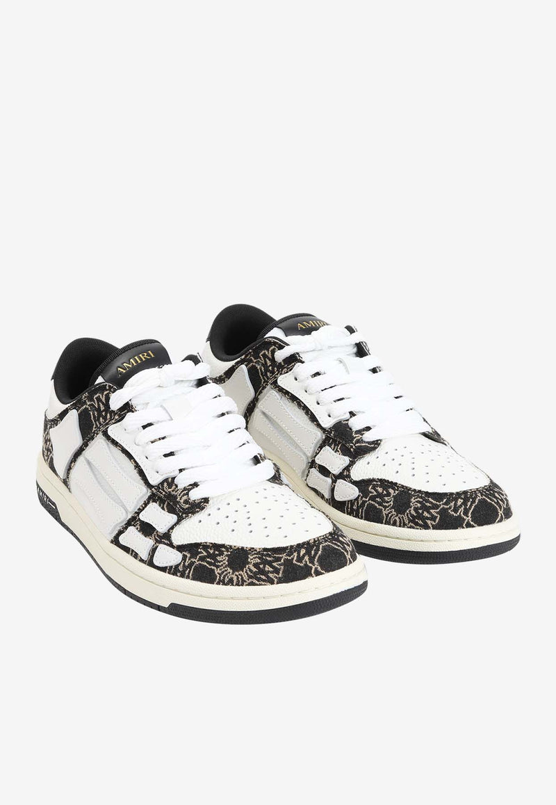 Quad Skeleton Leather Sneakers