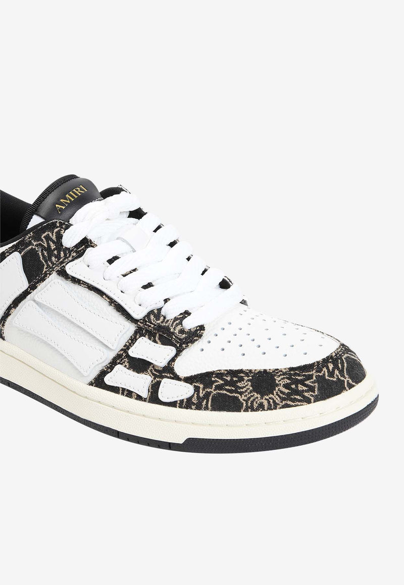 Quad Skeleton Leather Sneakers