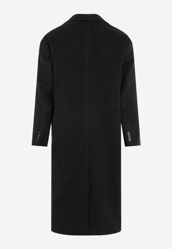 Double-Breasted Wool Coat