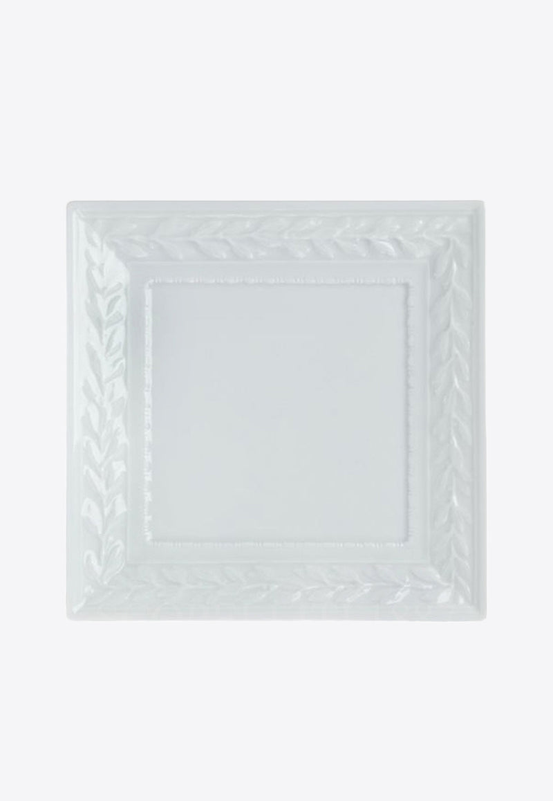 Bernardaud Louvre Square Tray 0542 / 21792 White