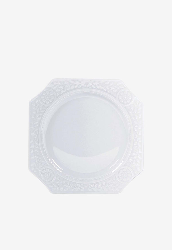 Bernardaud Louvre Square Plate 0542 / 5615 White